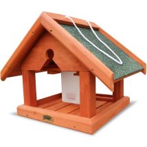 Vogelhaus ''Buchfink'' mit Silo, zum Aufhängen, 38 x 28 x 30 cm - Habau