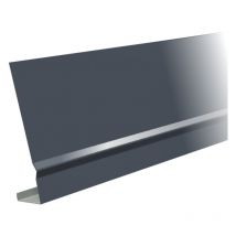 Aluhome - Habillage de bandeau en alu 2m avec pointe de diamant - BA6 - Hauteur 140 mm