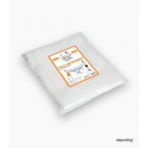 Habillage pluie avec oeillets transparents 100gr/mq 2X3