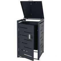 Mendler - Habillage pour 1 conteneur à déchets HWC-E83 - abri pour conteneur à déchets - couverture pour conteneur à déchets - extensible