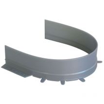 Habillage pour passage de siphon - Pour tablette d'épaisseur : 16 mm - Décor : Blanc - VOLPATO