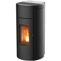 Red - Habillage Métal Silver Pour Poêle À Granulés Kunal Air Xup
