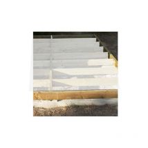 Habrita - Kit soubassement xl - Protection dalle béton - Fixation abri