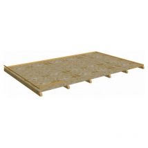 Foresta - Plancher pour abri de jardin 12.65m² - Habrita - plba4030