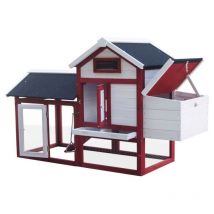 Foresta - Habrita Poulailler standard bi-corps couvert 2-3 poules - PO1562