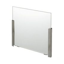 Haceka - Agrafe de miroir laiton chromé