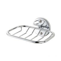 Standaard Porte-savon modèle fil 12cm chrome - Haceka