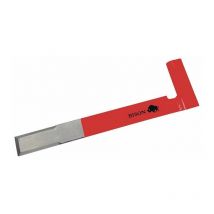 Bison - Hacha de coser, longitud total 400 mm, rectificada en 3 lados, fabricada en acero CrV