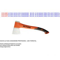 Altuna - hache lame acier forgee poids 600glongueur 230 mm