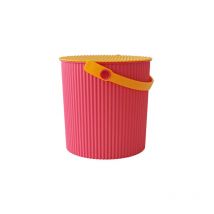 Hachiman - Omnioutil cubo mediano l Rosa 10 litros