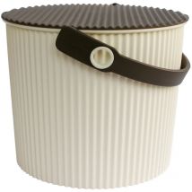 Hachiman - Omnioutil cubo pequeño s Marfil 8 litros