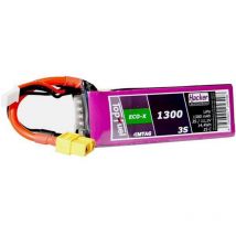 Hacker - Batteria ricaricabile LiPo 11.1 v 1300 mAh Numero di celle: 3 25 c Softcase XT60