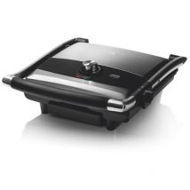 Haeger - New bistrô - Parrilla con 2000W - Controlador de la Temperatura variable, Bandeja de Goteo y Utensilios de Limpieza, Luces indicadora de