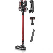 Haeger - VC-22V.046A aspirateur à main Noir, Gris, Rouge Sanssac