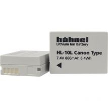 Fototechnik HL-10L Batterie pour appareil photo Remplace l'accu d'origine NB-10L 7.4 v 860 mAh X851741 - Hähnel