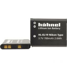Fototechnik HL-EL19 Batterie pour appareil photo Remplace laccu dorigine EN-EL19 3.7 v 700 mAh - noir - Hähnel