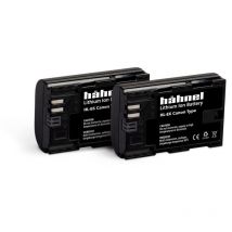 Hähnel - Fototechnik HL-E6, 2er Kamera-Akku ersetzt Original-Akku (Kamera) LP-E6 7.2 v 1650 mAh