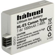 Fototechnik HL-E5 Kamera-Akku ersetzt Original-Akku (Kamera) LP-E5 7.4 v 1000 mAh - Hähnel