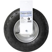 HAEMMERLIN Haemmerlin Luftrad m. Metallfelge u.Kugellager u. Achse 400x100mm