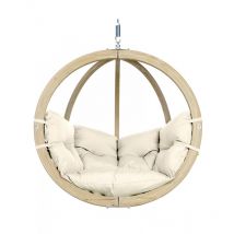 Hängesessel Globo Chair Natura inkl. Sitzkissen und Spiralfeder - Amazonas