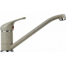 Haferfarbener Küchenmixer mit drehbarem Auslauf i Crolla 1070.98 Granit Hafer