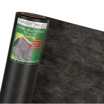 Haga - gartenvlies 50g/m² 1,2m x 10m Unkrautvlies Schutzvlies Mulchvlies