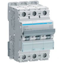 Leitungsschutzschalter NBN340, 3 polig 10kA/15kA B-40A 3M - Hager