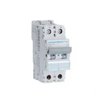 Hager - NFN232 Circuit breaker 2P 32A breaking capacity 10kA din rail mounting
