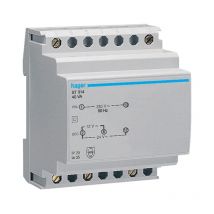 Trasformatore Modulare Hager 40VA 230V 12V 24V 4 Moduli ST314