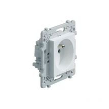 WE100 Socket 2P+E Essensya 16A Screwless - Hager