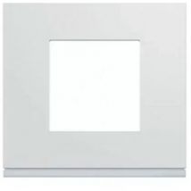 Gallery WXP0002 Platte - Horizontal - 1 Posten - Pure Weiß - Hager