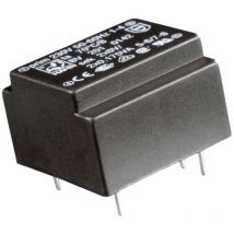 Hahn - bv 202 0154 Transformateur pour circuits imprimés 1 x 230 v 1 x 6 v/ac 0.5 va C543412