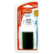 Fototechnik HL-E6 Kamera-Akku ersetzt Original-Akku (Kamera) LP-E6 7.2 v 1650 mAh - Hähnel