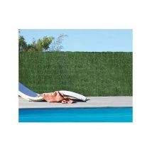Haie Artificielle Mixte. Avec Plaques Pvc 1x3m Couleur Vert Nortene
