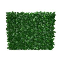 Haie artificielle 300x150h synthétique à feuilles persistantes laurier arelle cm.300x150h - Salon