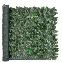 Emmevi Mv S.p.a. - Haie Artificielle Synthétique Fausse Clôture Feuilles Filet Fiche de Confidentialité Ombres - 150x1000 Cm