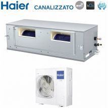 Inverter air conditioner ducted high head 42000 btu adh125h1erg single phase r-32 wi-fi optional no control no control - Haier