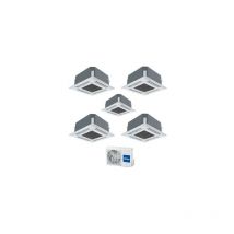Haier - Penta Split-Kassetten-Klimagerät Classic Power Supermatch 9+9+12+12 mit 5U34HS1ERA R-410 9000+9000+12000+12000