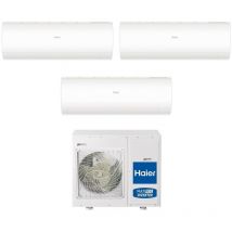 Haier - trial split inverter climatiseur pearl 12+12+12 series avec 4u75s2sr2fa r-32 wi-fi integrated 12000+12000 - nouveau