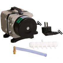 Hailea ACO 318 - Compressore a pistoni, Funzionamento oil-free, 60L/min, Consumo energetico 32 W