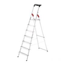 Échelle escabeau L60 Standardline 7 marches aluminium hauteur totale 2320 mm