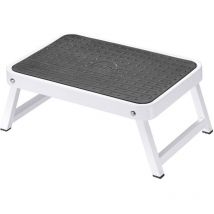 Hailo - Marchepied pliant 1 marche large Ht d'accès 217 cm Blanc - One Step