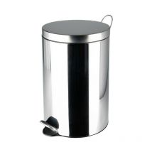 Poubelle de cuisine à pédale 20L Selekta Coloris - Inox