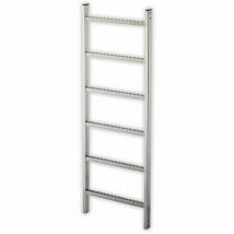 Hailo Schachtleiter 400mm Lichte Weite Edelstahl 1.4301 / Astm 304 Mit 13 Sprossen 3,64m