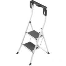 Hailo - Safety plus peldaño 2 peldaños blanco
