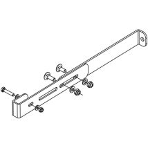 Hailo Wandhalter Für Rundschacht Und Gerade Wand Für Leitertyp 9623/9624, 250-330mm Wandabstand
