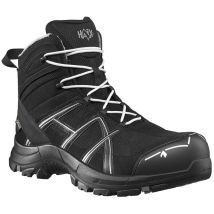 Haix Schnürstiefel schwarz/silber Black Eagle Safety 40 Mid ESD, S3, EU-Schuhgröße: 49