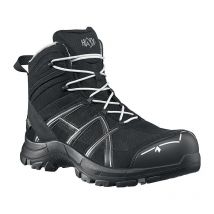 Botte de sécurité BE 40.1 mid pointure 10(45) noire/argent S3 HRO HI CI WR SRC ESD microfibre/textile