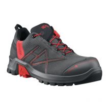 Chaussure de sécurité Connexis gtx low Pointure 7(41) grey-red S3 hro hi ci wr src cuir croûte 2.0-2.2 mm/textile