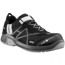 Sicherheitshalbschuh connexis black silver Safety t S1P Low Gr. 45 (UK10.5) - Haix